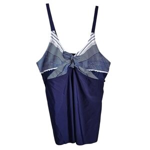 NEW Tankini 2-Pc Tummy Control Boyshort Set Size 1x